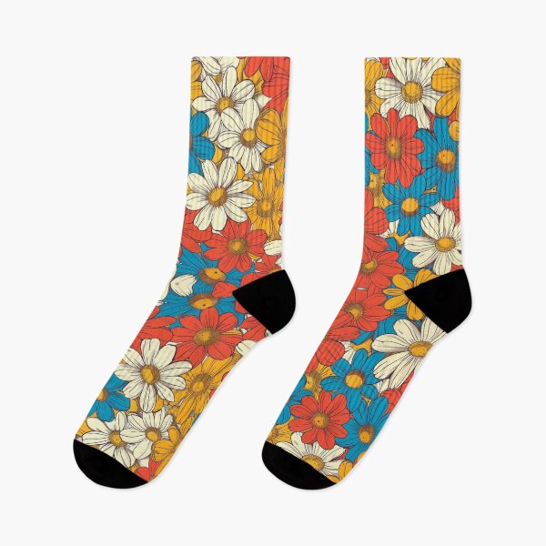 Item preview,  Waterproof flowers. Retro Groovy pattern. designed and sold by AnnDart.