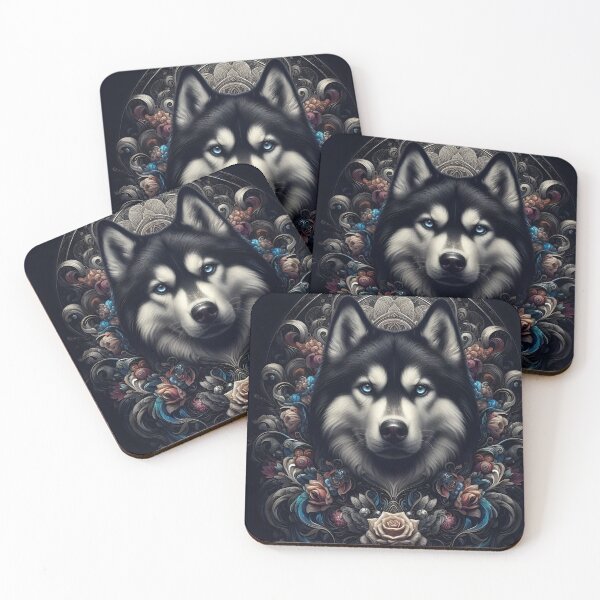 Item preview, Gothic Canvas: Husky Delight designed and sold by PawspectCreate.