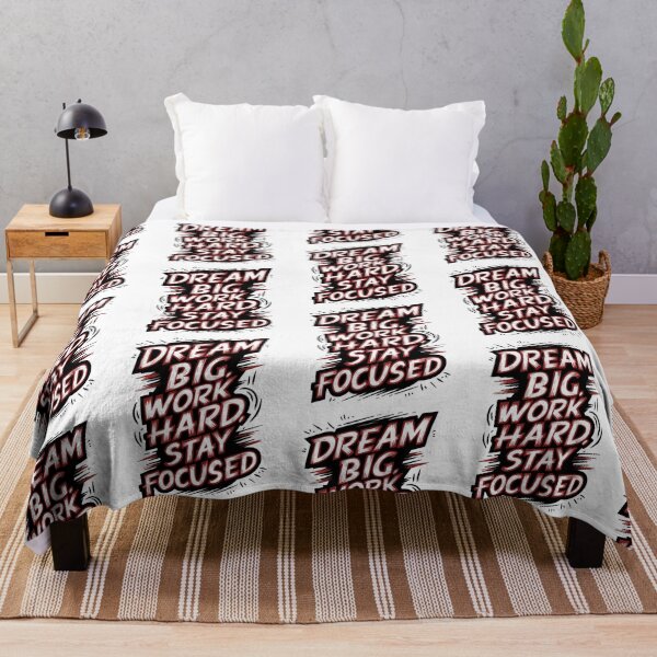 Item preview, Dream Big Work Hard Stay Focused designed and sold by Krieghorn.