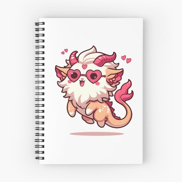 Item preview, Kawaii Hopeful Chimera: Heart-Shaped Glasses designed and sold by CanvasCutie.