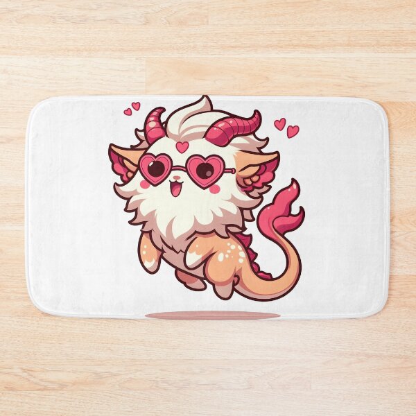 Item preview, Kawaii Hopeful Chimera: Heart-Shaped Glasses designed and sold by CanvasCutie.