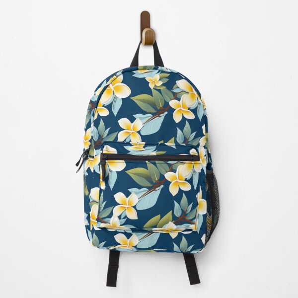 Item preview, Tropical Plumeria Flower Design, Summer Botanical Print designed and sold by madtoyman.