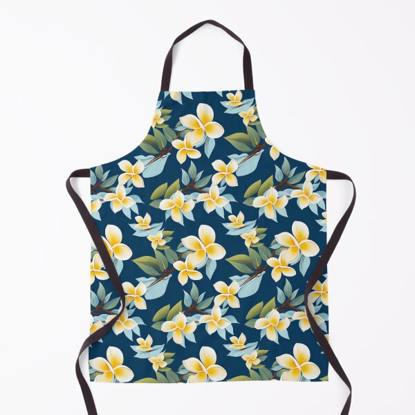 Item preview, Tropical Plumeria Flower Design, Summer Botanical Print designed and sold by madtoyman.