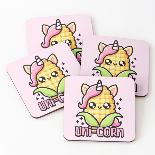 Item preview, Uni-Corn! Cute Unicorn Horn Corn Pun designed and sold by PMCreative.