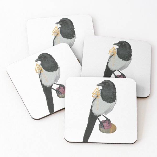 Item preview, Magpie and Cult of the Tree necklaces designed and sold by Deepwood.