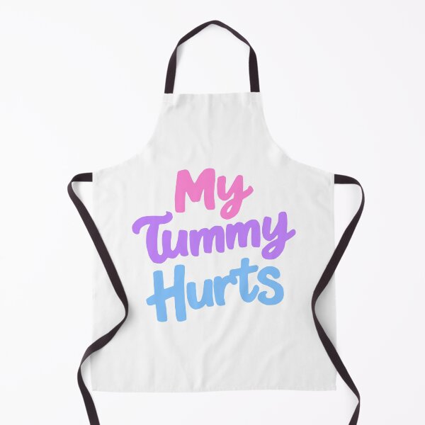 Item preview, My Tummy Hurts! Funny Pink designed and sold by PMCreative.