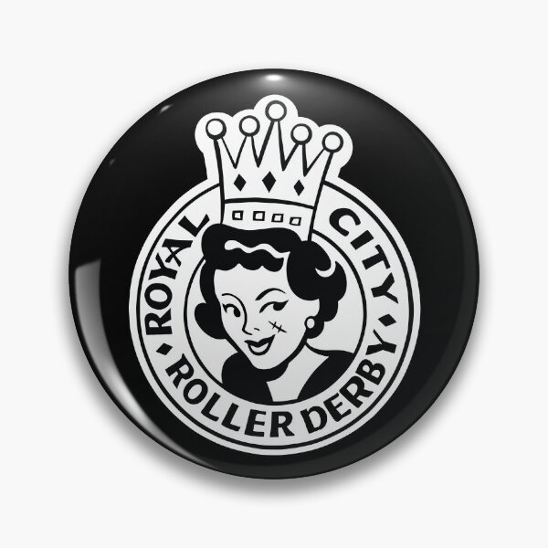 Item preview, Royal City Roller Derby standard logo designed and sold by RoyalCityRoller.