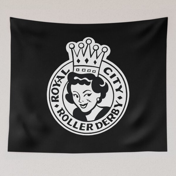 Item preview, Royal City Roller Derby standard logo designed and sold by RoyalCityRoller.