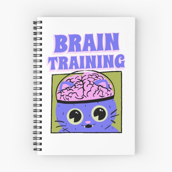 Item preview, BRAIN TRAINING CAT designed and sold by LovePeaceShop.