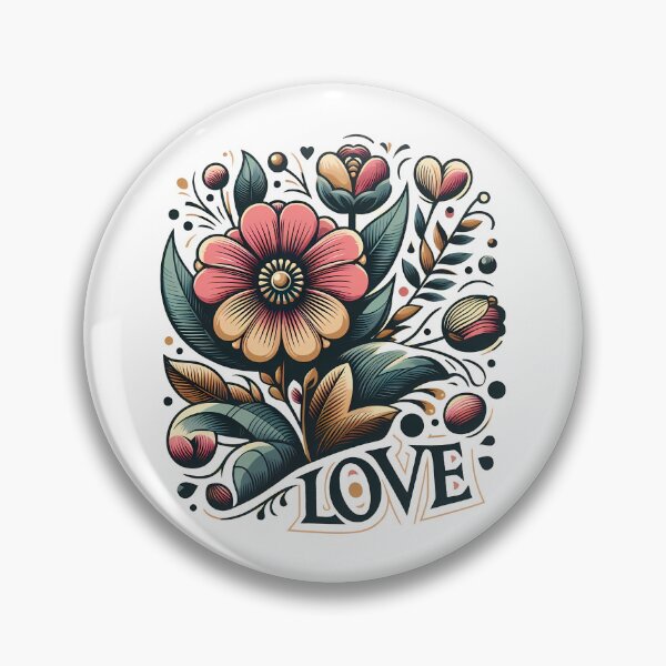 Item preview, Renaissance Vintage love floral designed and sold by LV-creator.