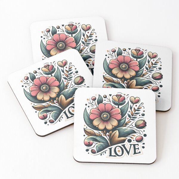 Item preview, Renaissance Vintage love floral designed and sold by LV-creator.