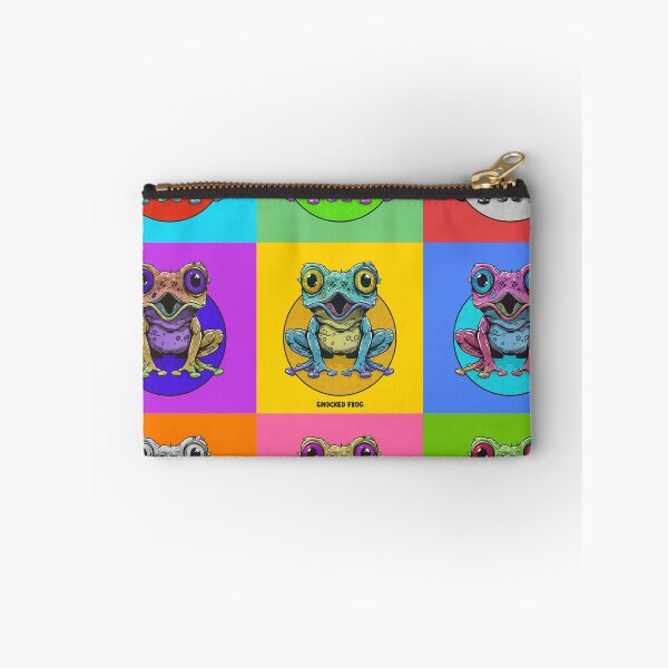 Item preview, Shocked Frog Goes Pop Illustrated designed and sold by Cult23.