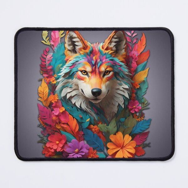 Item preview, Colorful Rainbow Fox designed and sold by Eva Nev.