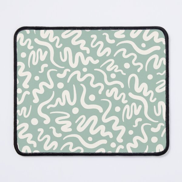 Item preview, Abstract Organic Shapes Pattern Green designed and sold by PAPER MOON art & design.