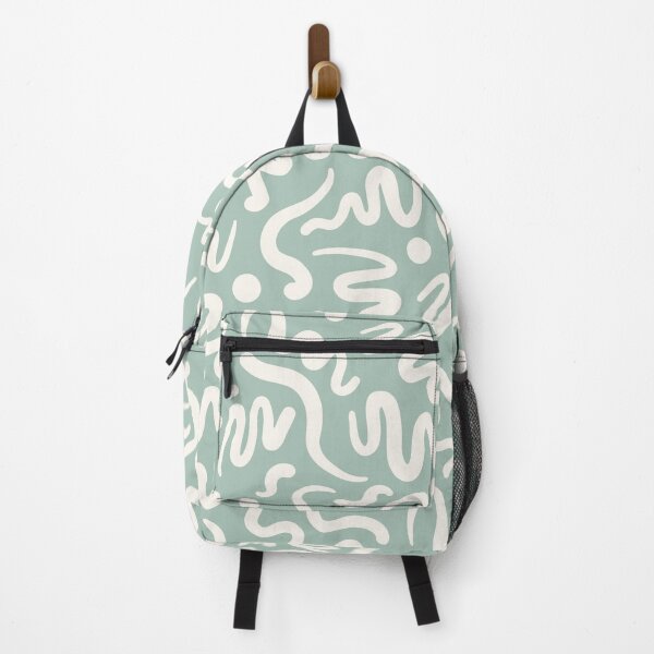 Item preview, Abstract Organic Shapes Pattern Green designed and sold by PAPER MOON art & design.
