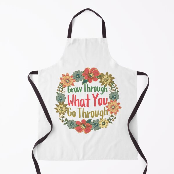 Item preview, Grow Through What You Go Through! Motivational Flower designed and sold by PMCreative.