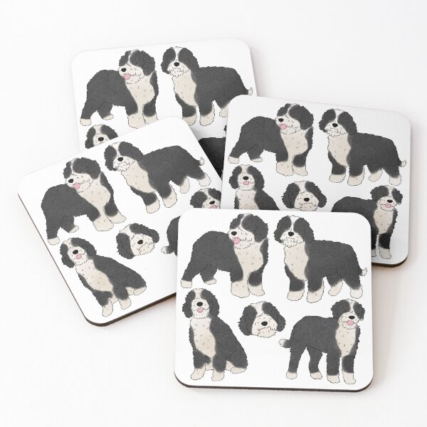 Item preview, Spanish water dog pattern  designed and sold by Yaragold.