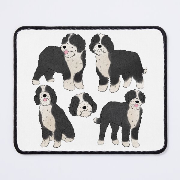 Item preview, Spanish water dog pattern designed and sold by Yaragold.