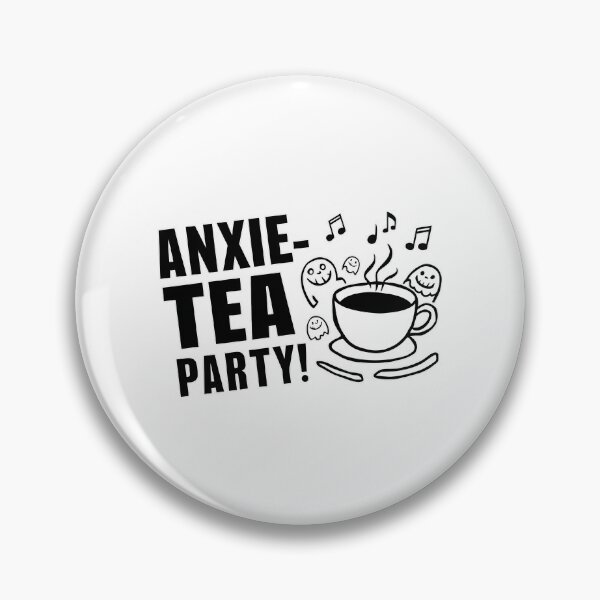 Item preview, Anxie-Tea Party: Quirky Monster Coffee Mug Design designed and sold by MillennialVibe.