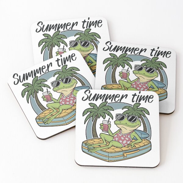 Item preview, Summer time frog chilling time designed and sold by Balpa.