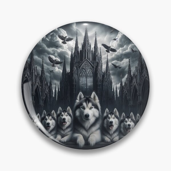 Item preview, Enchanting Gothic Husky Aura designed and sold by PawspectCreate.