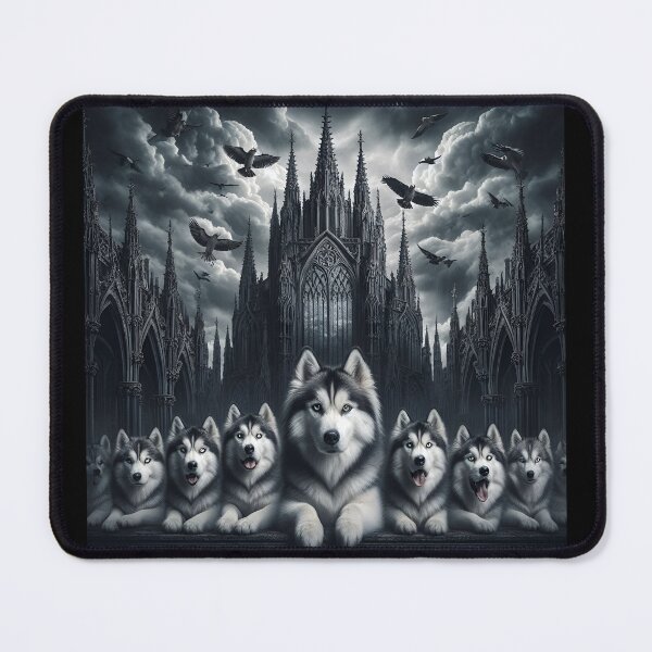 Item preview, Enchanting Gothic Husky Aura designed and sold by PawspectCreate.