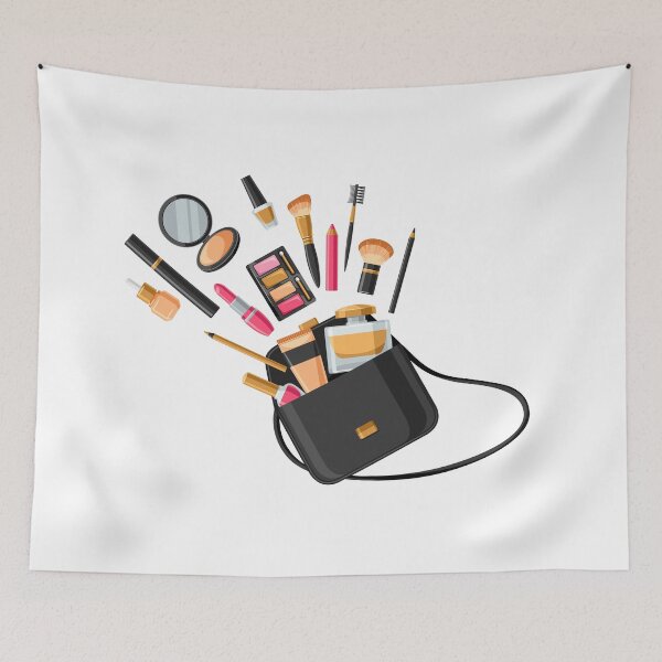 Item preview, Makeup lover bag, cosmetic pouch, travel organizer, makeup love, makeup lover designed and sold by Rsartist01.