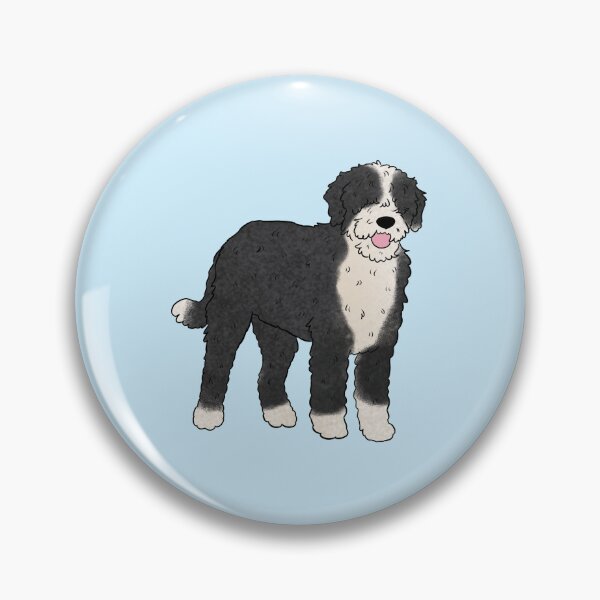 Item preview, Spanish water dog art designed and sold by Yaragold.