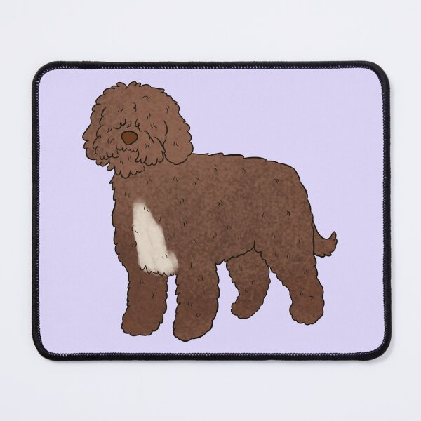 Item preview, Cute Spanish water dog art designed and sold by Yaragold.