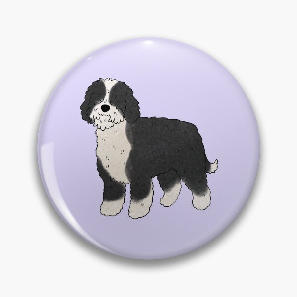 Item preview, Cute Spanish water dog art designed and sold by Yaragold.