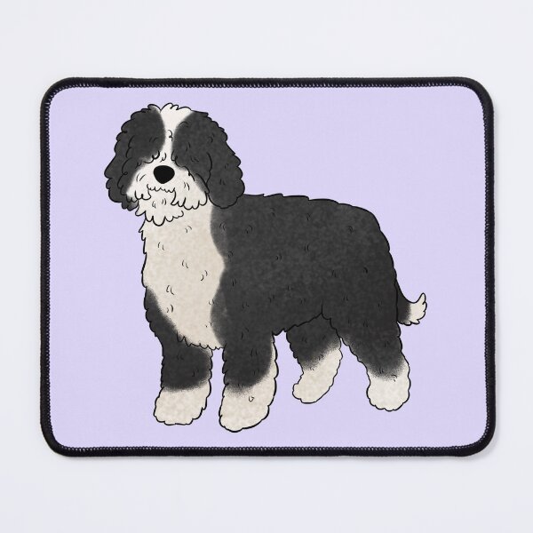 Item preview, Cute Spanish water dog art designed and sold by Yaragold.
