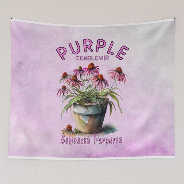 Item preview, Purple Coneflower Echinacea Purpurea designed and sold by MysticOzzy.