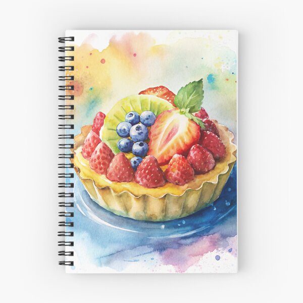 Item preview, SWEET BREAKFAST - FRUIT TART designed and sold by MariInk.