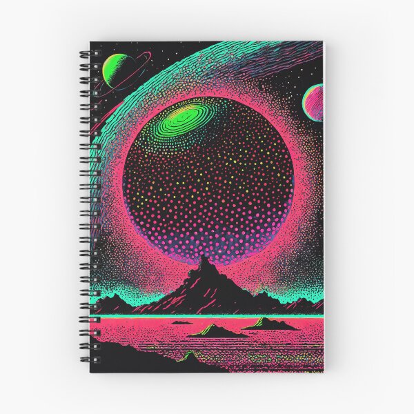 Item preview, Synthwave Landscape/7 Purple Aurora designed and sold by Synthwave Poem.