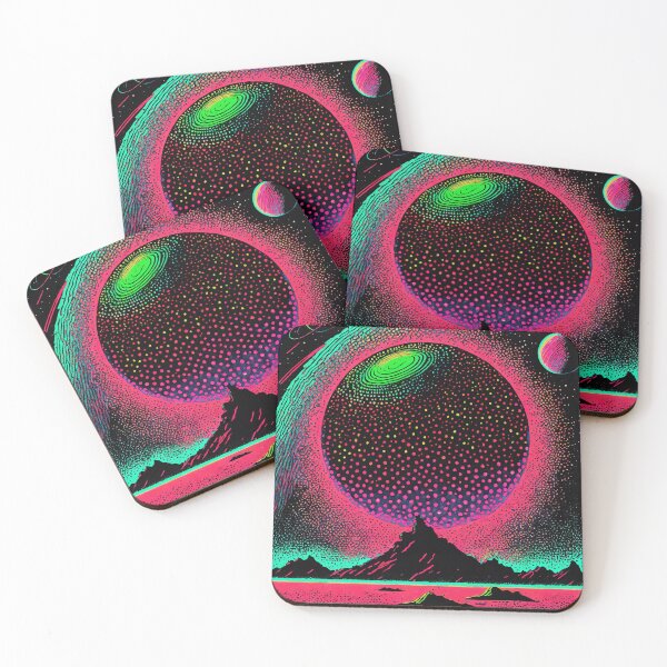 Item preview, Synthwave Landscape/7 Purple Aurora designed and sold by Synthwave Poem.