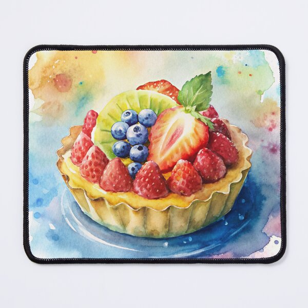 Item preview, SWEET BREAKFAST - FRUIT TART designed and sold by MariInk.