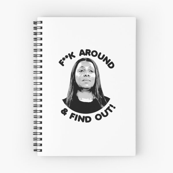 Item preview, F Around and Find Out - Letitia James designed and sold by partyfarty.