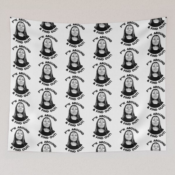 Item preview, F Around and Find Out - Letitia James designed and sold by partyfarty.