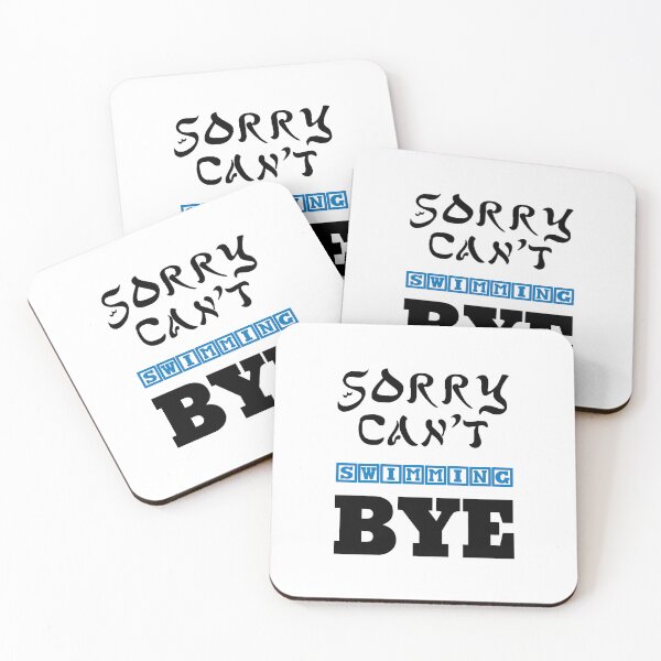 Item preview, sorry can't swimming bye designed and sold by 101univers.