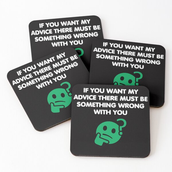 Item preview, My Advice comes with a risk!! designed and sold by Redstreak12.