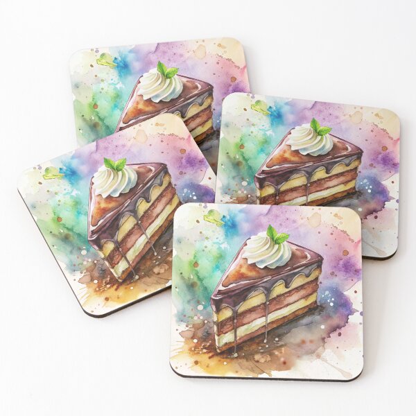 Item preview, SWEET BREAKFAST - CHOCOLATE CAKE designed and sold by MariInk.