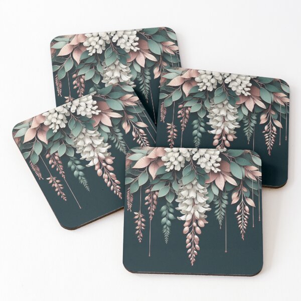 Item preview, Emerald Wisteria Elegance designed and sold by LyssasMindArt.