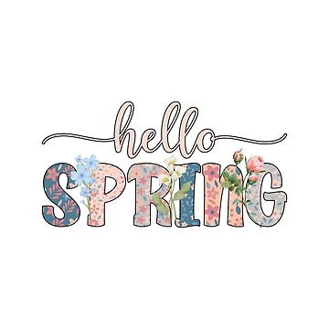 Artwork thumbnail, Hello Spring by HappyLifeCreate