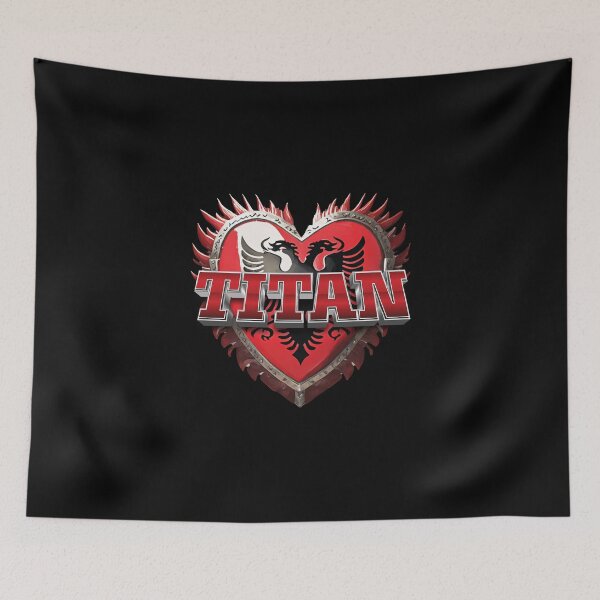Item preview, Titan - Besa - Eurovision 2024 Albania - Heart of Armour Design designed and sold by Vision-Tees.