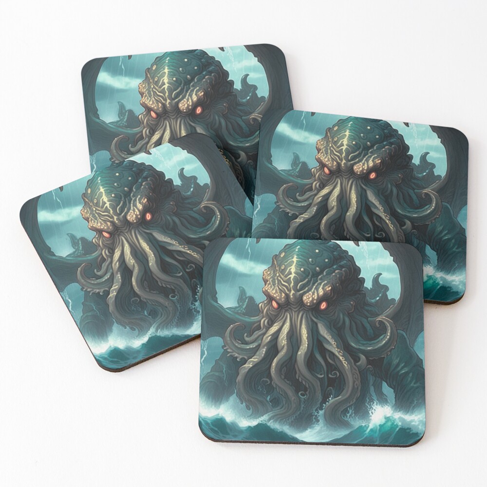 Item preview, Coasters (Set of 4) designed and sold by HeavyMetalGoods.