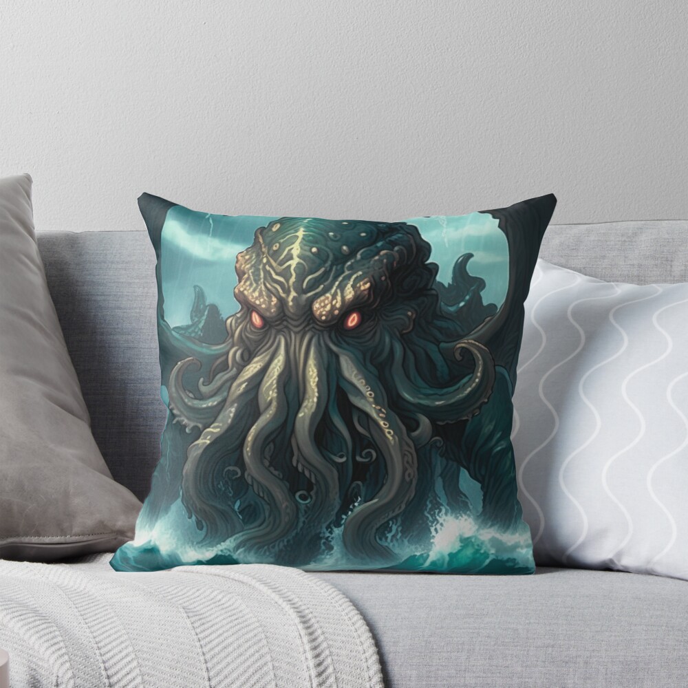 Item preview, Throw Pillow designed and sold by HeavyMetalGoods.