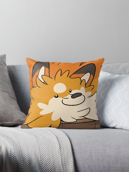 Item preview, Fluffy Fox-In-A-Tub designed and sold by Crowne Prince.