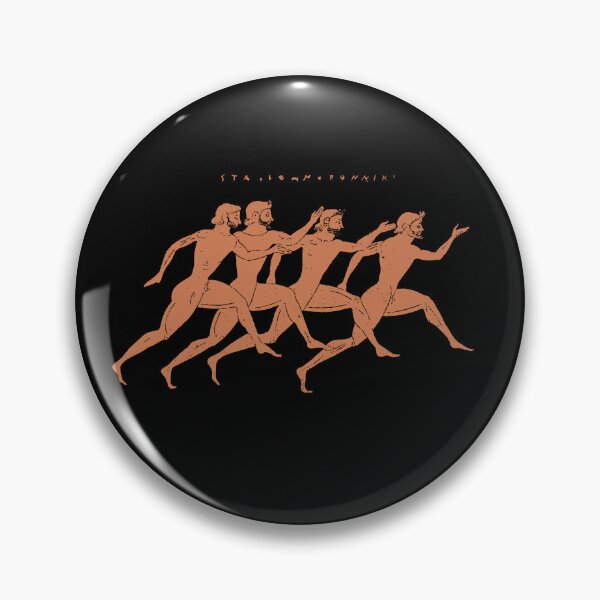 Item preview, Ancient Greek Winged Runners T-Shirt designed and sold by SaveTheThinker-.