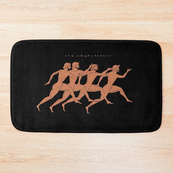 Item preview, Ancient Greek Winged Runners T-Shirt designed and sold by SaveTheThinker-.