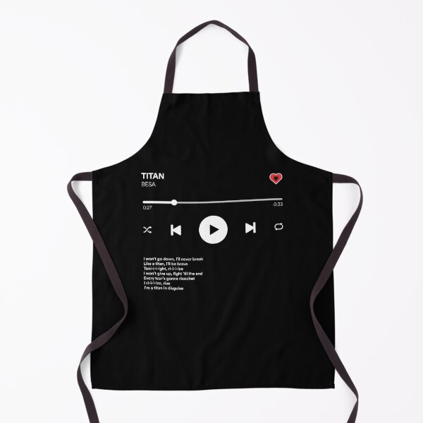 Item preview, Titan - Besa - Albania Eurovision 2024 - Media Player Style designed and sold by Vision-Tees.